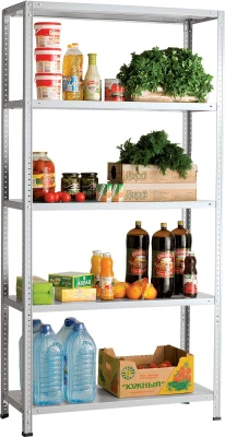 Стеллаж металлический Практик MS 160/70х30/4м
