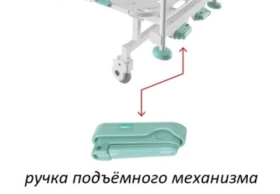 Кровать медицинская Hilfe КМ-04