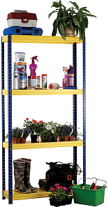 Стеллаж металлический Практик SB 220KD/100x30/4м